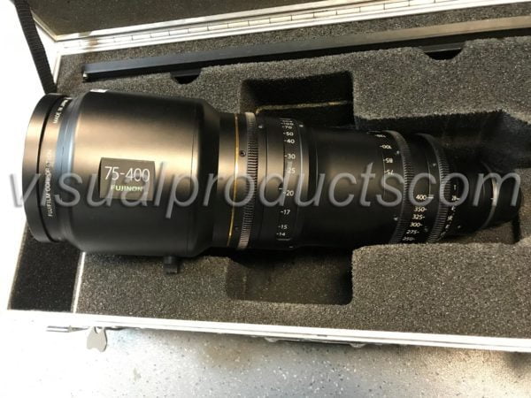 Fujinon 75-400mm T2.8-3.8 Premier Zoom Lens - Visual Products