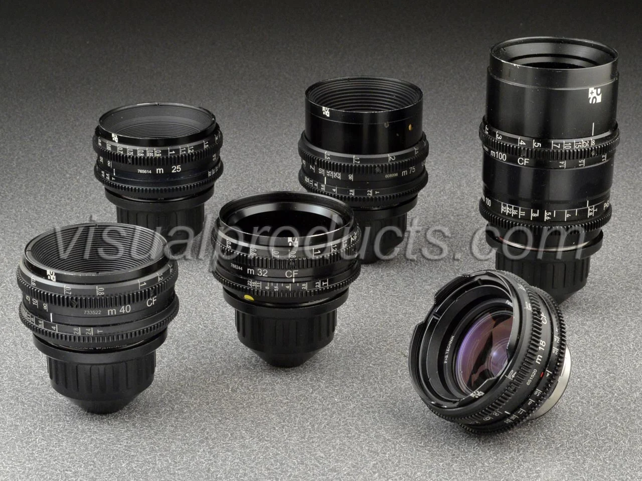 Cooke Speed Panchro P+S Technik (6) Lens Set - Visual Products