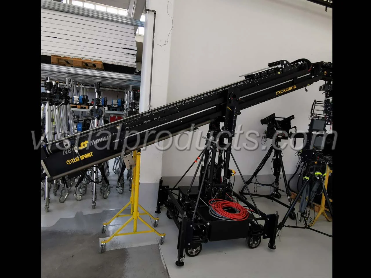 TecnoPoint Excalibur 22-24 Foot Telescopic Crane Visual Products