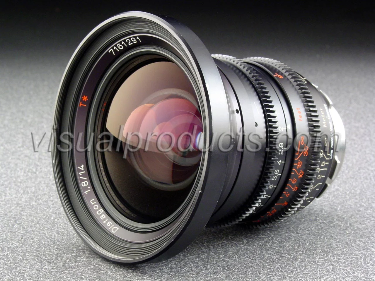 Zeiss 14mm T2 Distagon Lens - Visual Products