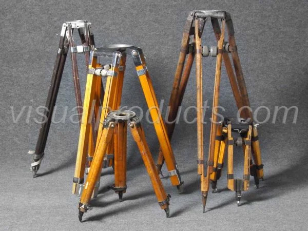 Vintage Wood Tripods