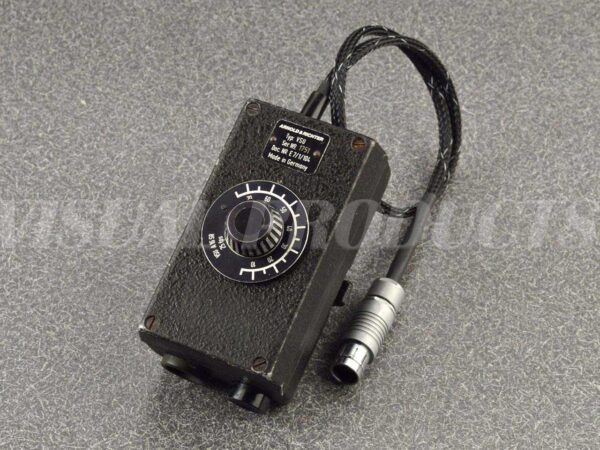 Variable Speed Control VSU-1 for Arri 16SR, 35BL, 16BLEQ
