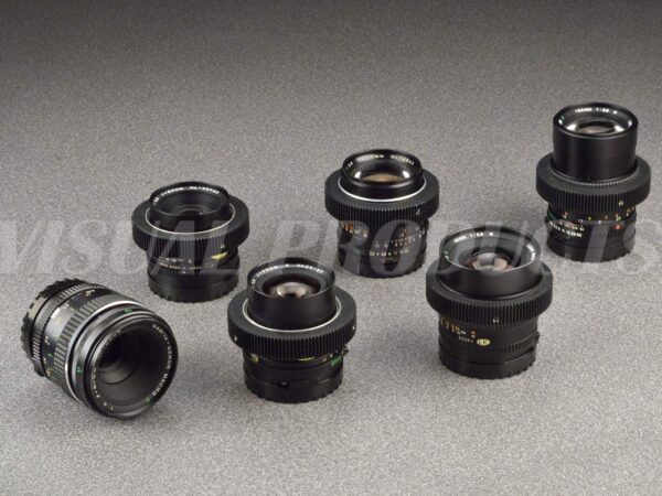 Mamiya Sekor FF (6) Lens Prime Set (Mamiya 645 Mount)