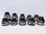 TLS Re-housed Canon Rangefinder (10) Lens Set