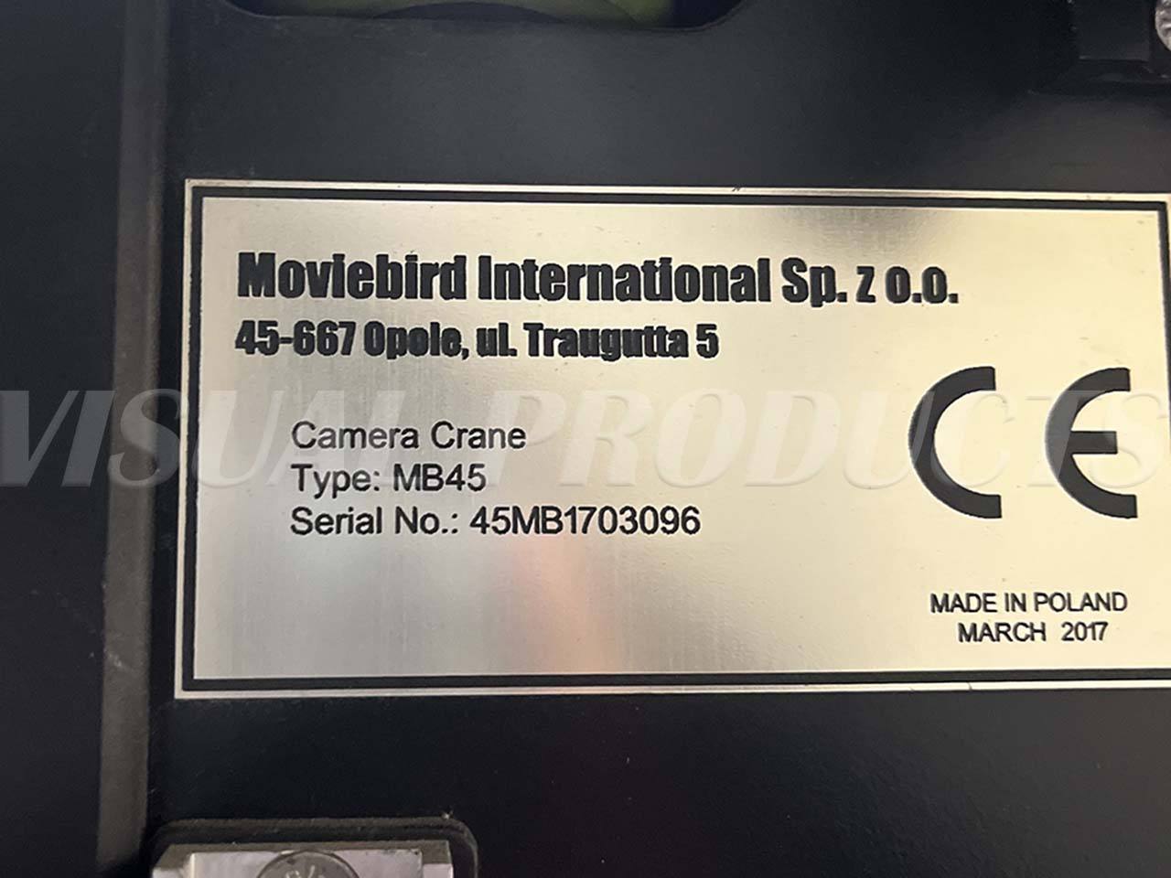 MovieBird MB45 Telescopic Crane w/Trailer - Image 7